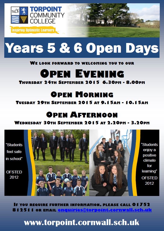 Years 5 and 6 Open Day